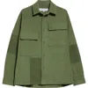 Jw Anderson Hemd Im Patchwork-look In Dark Green