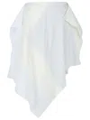 Jw Anderson Cotton Skirt With Patchwork Striped Layers