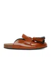 JW ANDERSON JW ANDERSON PATENT LEATHER TASSEL LOAFER MULES