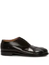 Jw Anderson Paw Leather Derby Shoes In Black