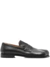 Jw Anderson J. W. Anderson Classic Black Leather Loafers In Black
