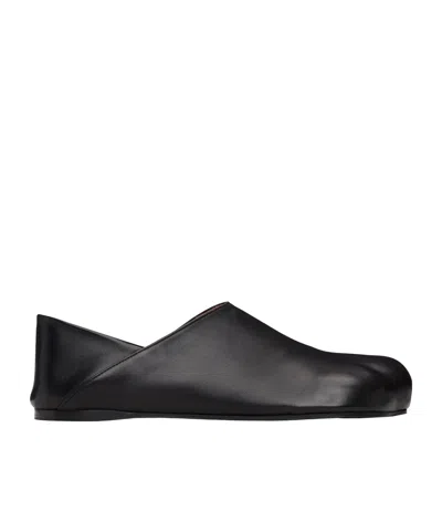 Jw Anderson Paw Loafers In Black