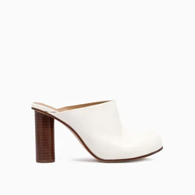Jw Anderson Paw Mules In White