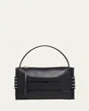 Jw Anderson Penny Loafer Leather Crossbody Bag In Black