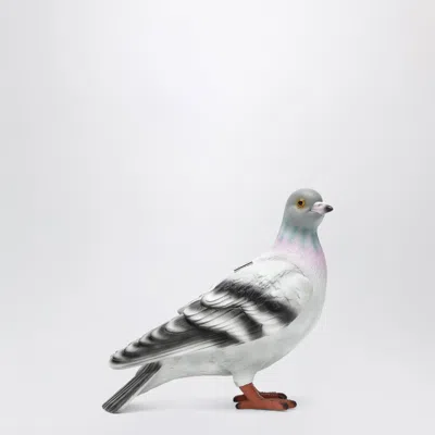 Jw Anderson Pigeon Pouch In Resin Shaped Like A Pigeon In Gray