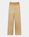 Jw Anderson J. W. Anderson Pinch Seam Garment Dye Trousers In Light Tobacco