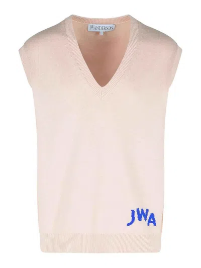 JW ANDERSON PINK COTTON VEST