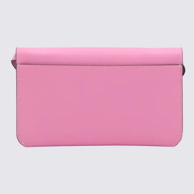 Jw Anderson Pink Leather Phone Bag