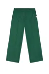 Jw Anderson Pintuck Trackpants In Green
