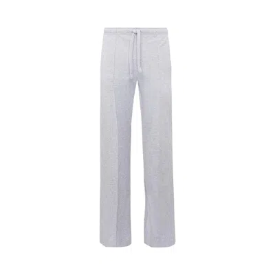 Pre-owned Jw Anderson Pintuck Trackpants 'grey Melange' | Men's Size S In Gray