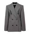 Jw Anderson Women's Hour Glass Blazer In Grey