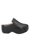 Jw Anderson Platform Clog In Black