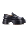 Jw Anderson Platform Mocassins In Black