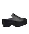 Jw Anderson Platform Mules In Black