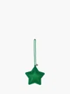 Jw Anderson Pleasing X  Balloon Keyring In Green