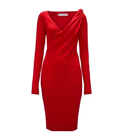Jw Anderson Dresses In Red