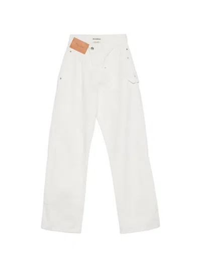 Jw Anderson Pocket Jeans In White
