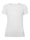 Jw Anderson Pointelle Cap-sleeve Top In White
