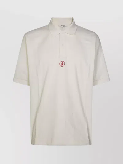 JW ANDERSON POLO COLLARED SHIRT SHORT SLEEVES