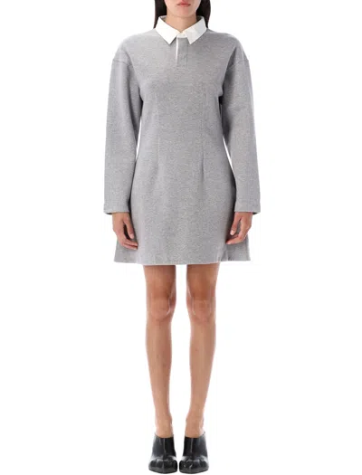Jw Anderson Polo Mini Dress In Multi