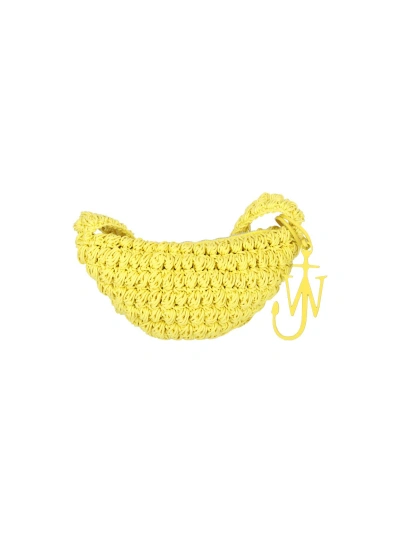 Jw Anderson 'pop Corn Sling' Crossbody Bag In Yellow