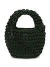 Jw Anderson Popcorn Crossbody Bag In Green