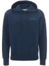 Jw Anderson J.w. Anderson Prickly Slogan-print Hoodie In Black