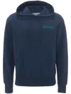 Jw Anderson J.w. Anderson Prickly Slogan-print Hoodie In Blue
