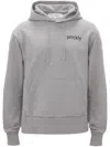 Jw Anderson Prickly Slogan-print Hoodie In Grey