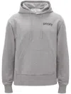 Jw Anderson Prickly Slogan-print Hoodie In Grey