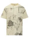 Jw Anderson Printed T-shirt In Yellow