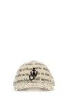 Jw Anderson Cappello Da Baseball In Cotone Stampato Donna