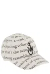 Jw Anderson Printed Cotton Baseball Cap