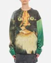 Jw Anderson J.w. Anderson Printed Jumper In Green