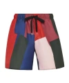 Jw Anderson Stripe' Printed Swim Shorts In Multicolor