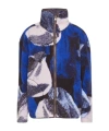 Jw Anderson Printed Zip Front Jacket In Black