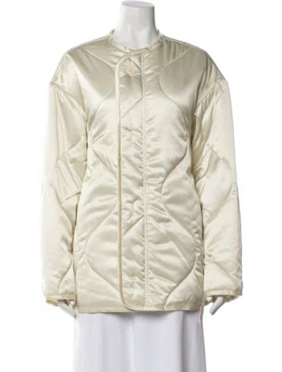 Pre-owned Jw Anderson Puffer Jacket In Neutrals