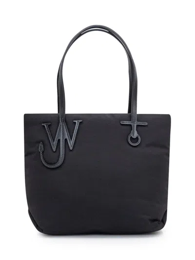 Jw Anderson Puffy Anchor Small Bag In Black