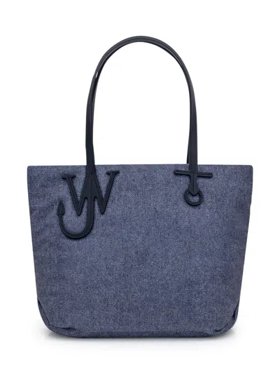 Jw Anderson Puffy Anchor Small Bag In Blue