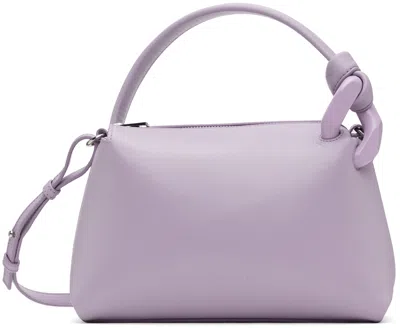 Jw Anderson Purple Small Jwa Corner Bag In 748 Lavender