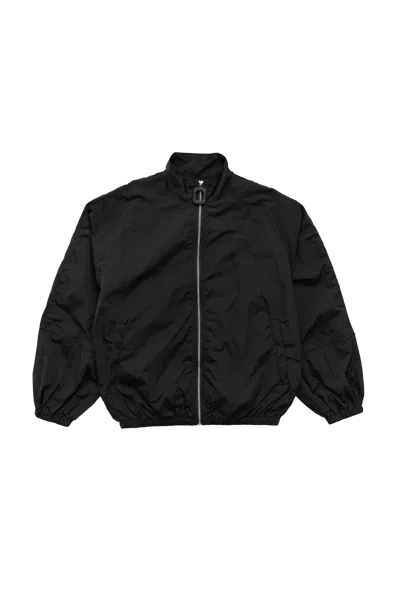 JW ANDERSON JW ANDERSON RAGLAN SLEEVE TRACK JACKET BLACK