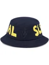 Jw Anderson Real Sleep Bucket Hat In Blue