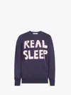 Jw Anderson Real Sleep Printed Sweatshirt In Blue