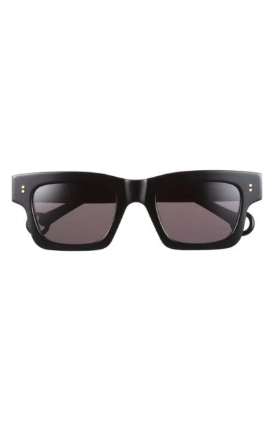 Jw Anderson Rectangular Sunglasses In Black