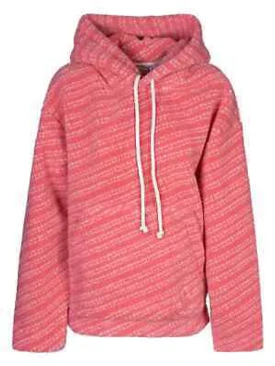 Pre-owned Jw Anderson J.w. Anderson Relaxed Fit Hoodie In Pink