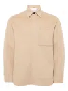 Jw Anderson J. W. Anderson Relaxed Fit Jacket With Classic Collar In Pink