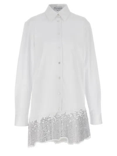 JW ANDERSON RHINESTONE SHIRT DRESS