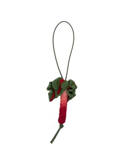 Jw Anderson Rhubarb Charm In Pink