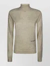 Jw Anderson J. W. Anderson Fitted Neutrals Turtleneck Jumper In Multi
