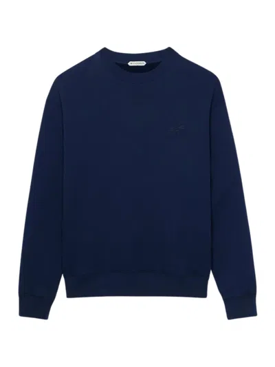 Jw Anderson Ribbon Anchor Sweatshirt In Blue